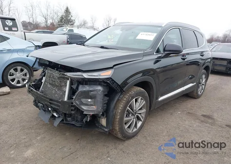 2020 Hyundai Santa Fe Sel z USA, uszkodzony, nr VIN 5NMS3CAD9LH284025